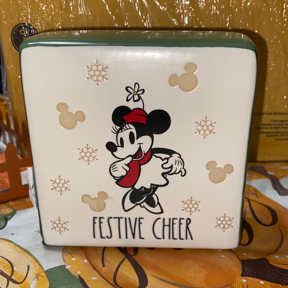 Rae Dunn Disney Festive Mickey Mouse Holiday Decor - Picture 2 of 4